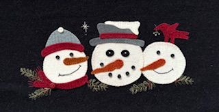 Beginner wool appliqué class