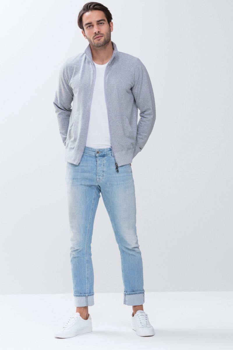 Homewear Enjoy vest 23593 - grijs