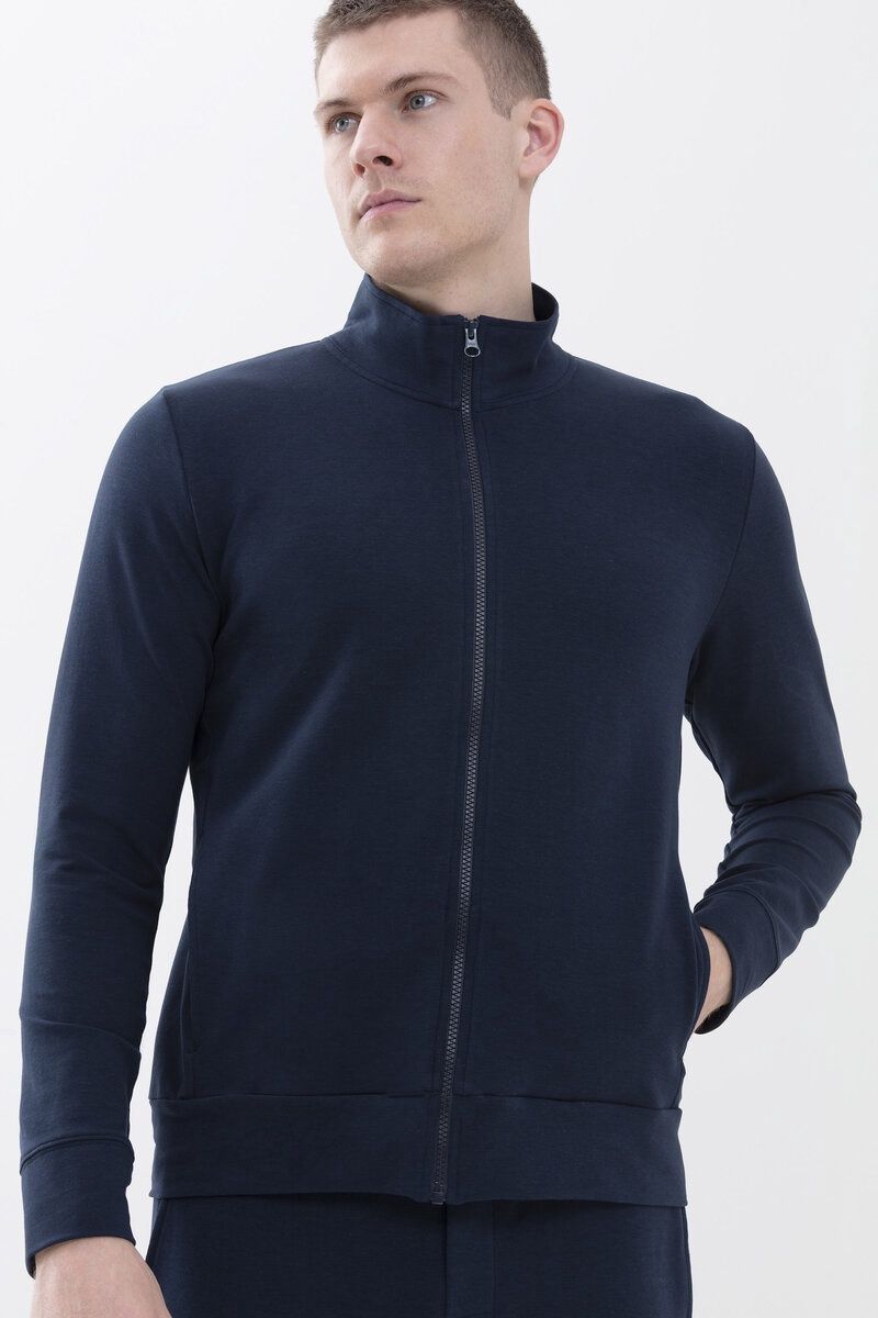 Homewear Enjoy vest 36030 - donkerblauw