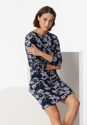Nachthemd lange mouw 179830 - navy