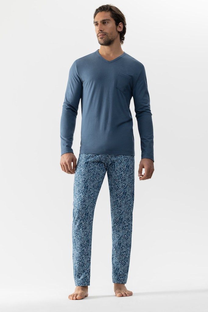 Pyjama lange mouw Tonal Paisley 34061