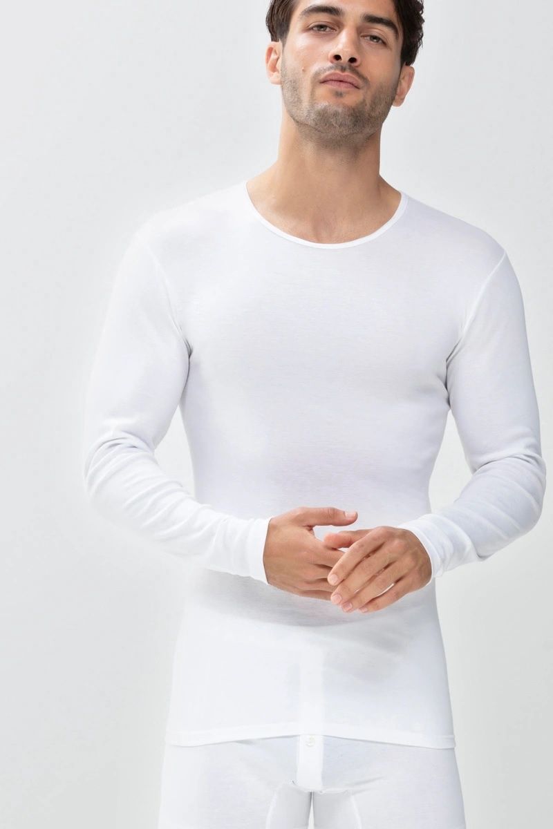 Shirt lange mouw Casual Cotton 49004 - wit