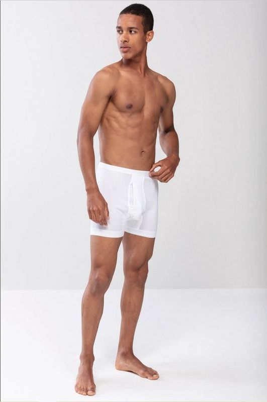 Short met gulp Noblesse 2815 - wit