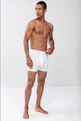 Short met gulp Noblesse 2815 - wit