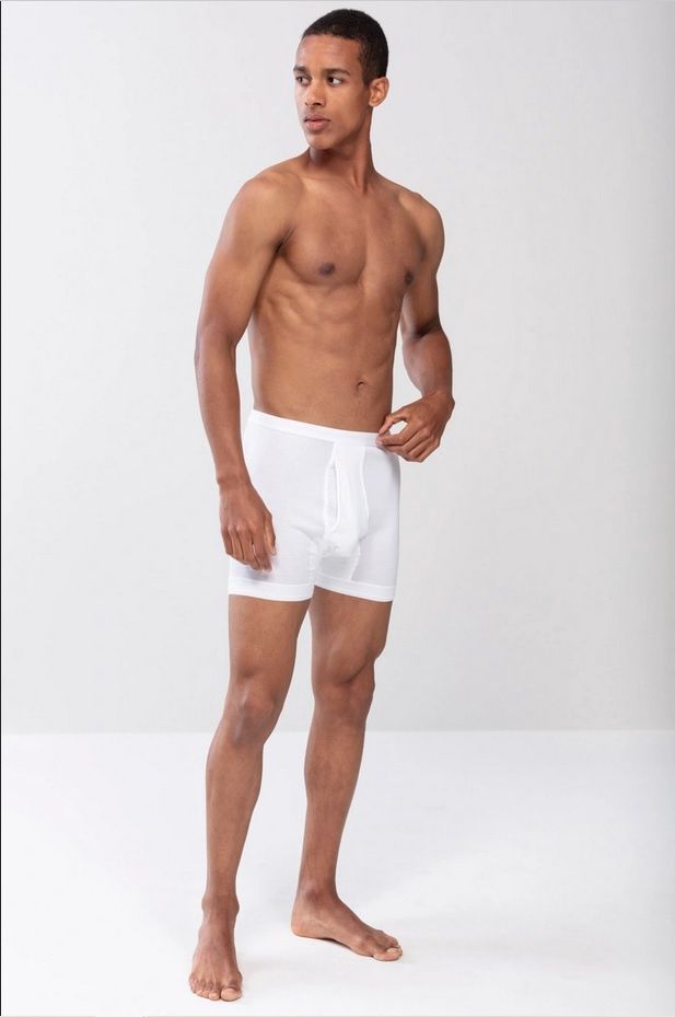 Short met gulp Noblesse 2815 - wit