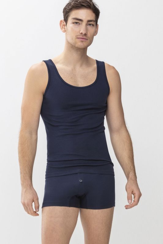 Singlet Casual Cotton 49100 - blauw