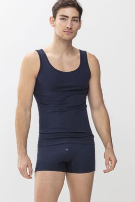 Singlet Casual Cotton 49100 - blauw