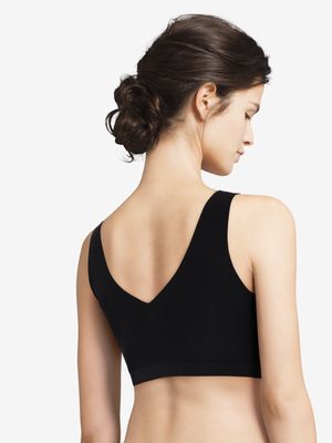 Softstretch Padded top C16A10 - zwart