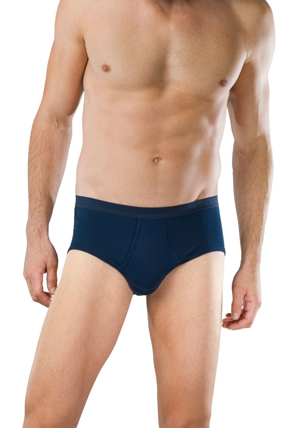 Slip met gulp Original Feinripp 5128 - blauw