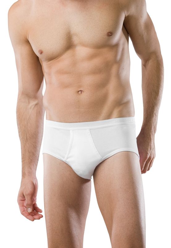 Slip met gulp Original Feinripp 5128 - wit