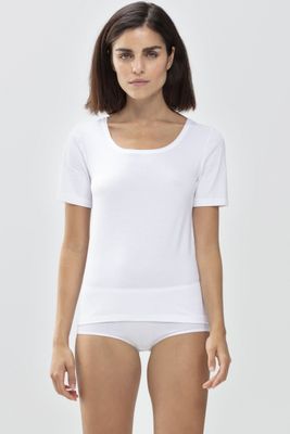 T-shirt Organic ronde hals 26815 - wit