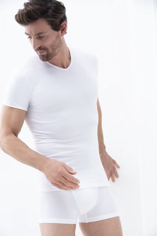 T-shirt v-hals Software 42507 - wit