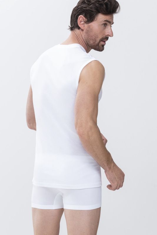 Tanktop hoge boord Noblesse 50537 - wit