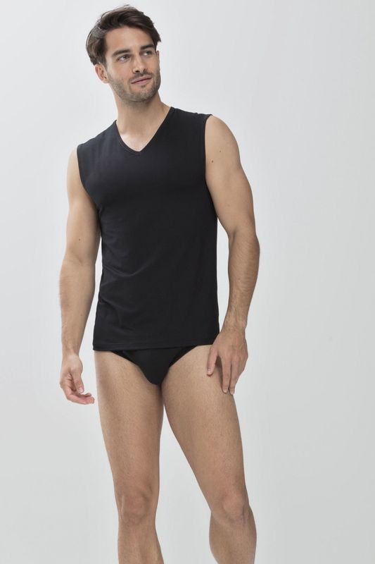 Tanktop Dry Cotton 46037 - zwart
