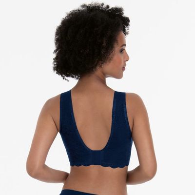 Bralette Essentials Lace 5400 - marine blauw