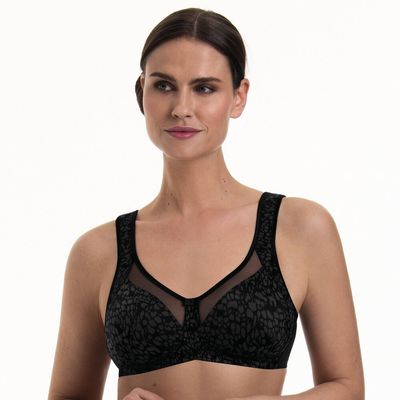 Comfort bh zonder beugel Clara art 5874 - zwart