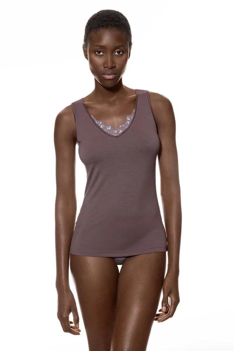 Hemd Delighted 45229 - taupe noir
