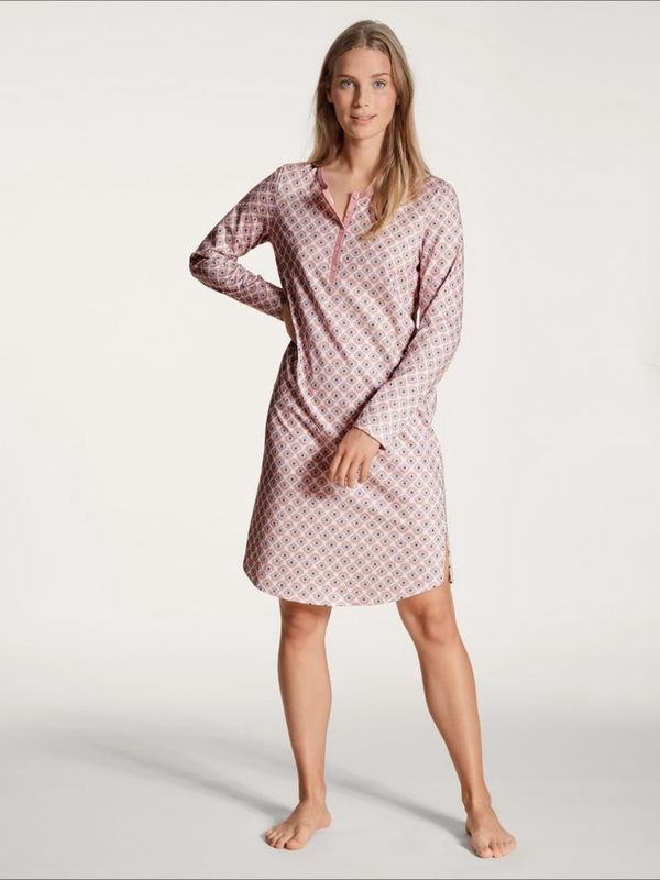 Nachthemd met lange mouw Lovely Nights 37156 -rose bud