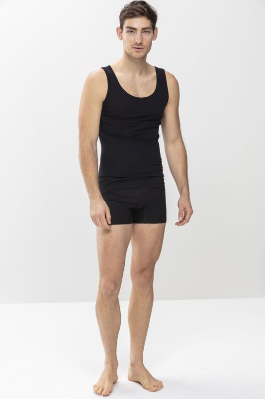 Singlet Casual Cotton 49100 - zwart