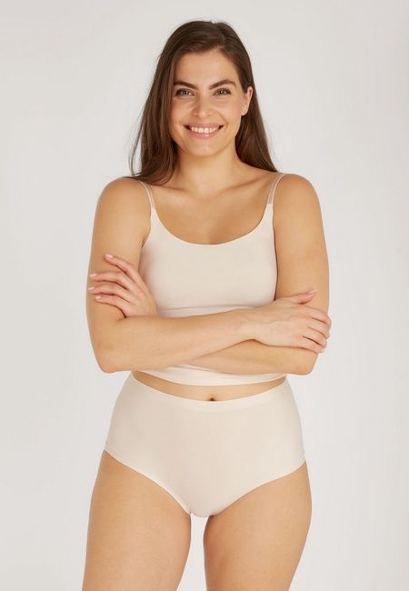 Maxi met kant Secrets 31758 - almond