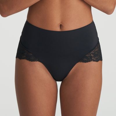 Color Studio Tailleslip met kant 0521631 - zwart