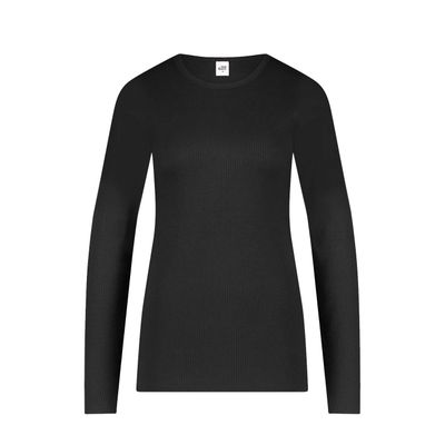 Thermo T-shirt lange mouw 60383 - zwart Thermo T-shirt lange mouw 60383 - zwart