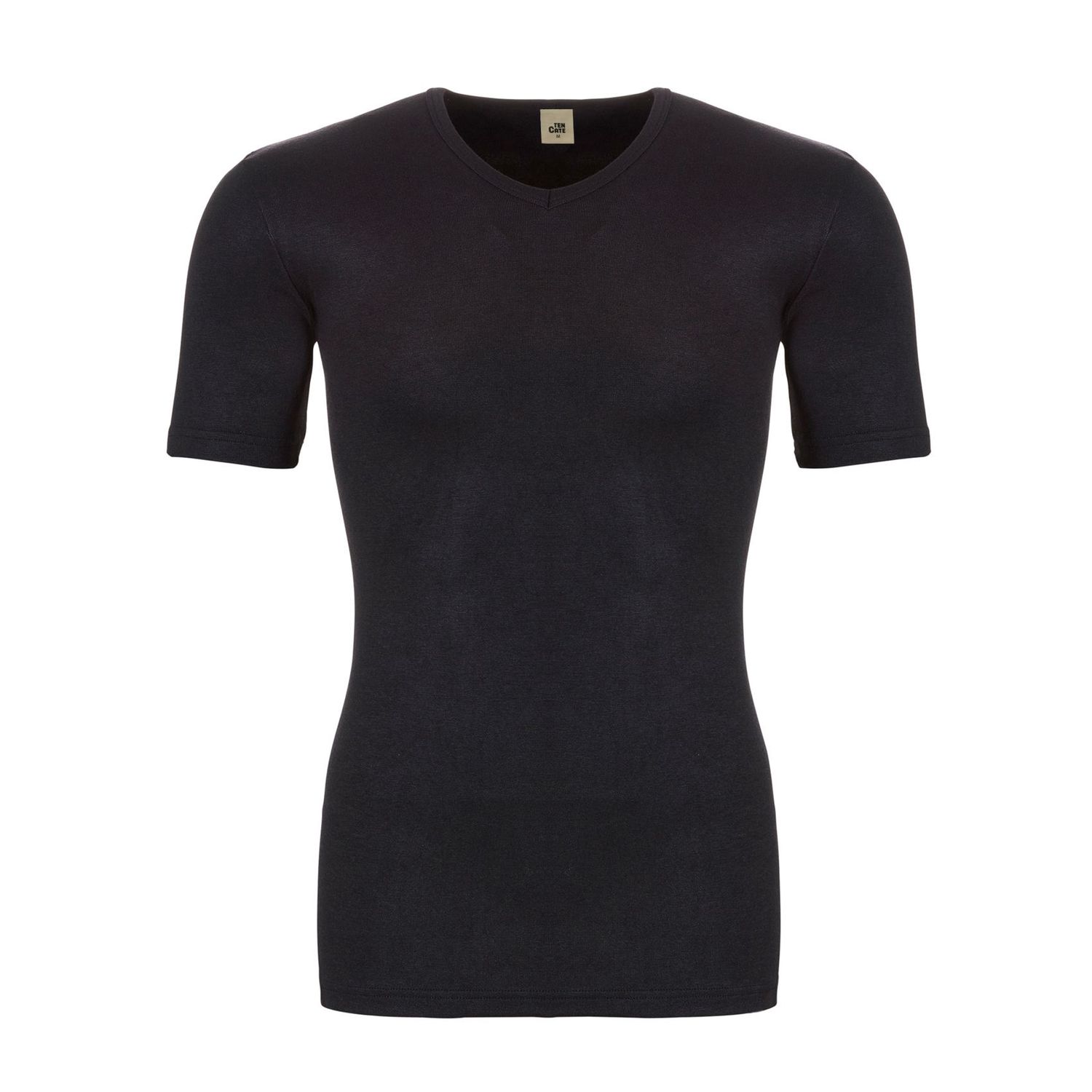 Thermo T-shirt v-hals 30244 - zwart