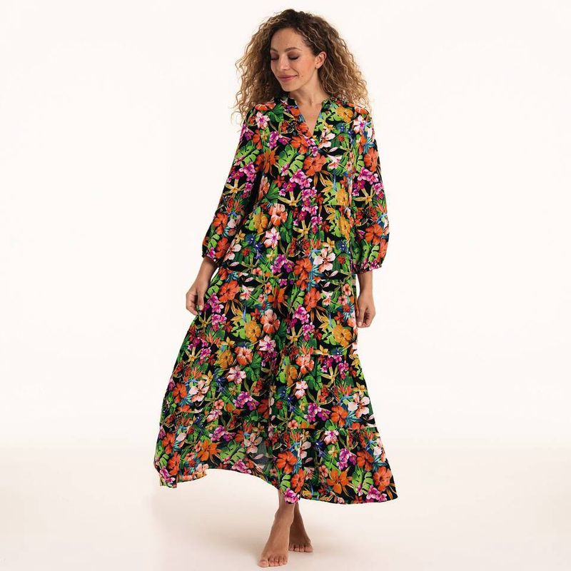 Jurk Wild Garden 8105 - multi