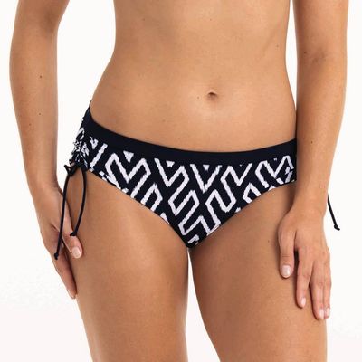 Bikini Slip Tribal Monotones 8495 - donkerblauw