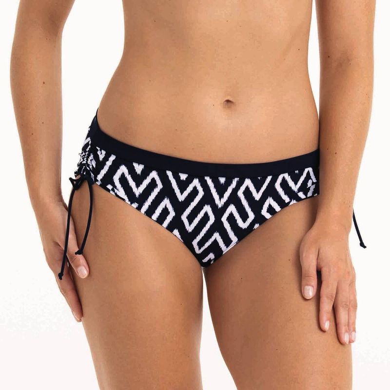 Bikini Slip Tribal Monotones 8495 - donkerblauw