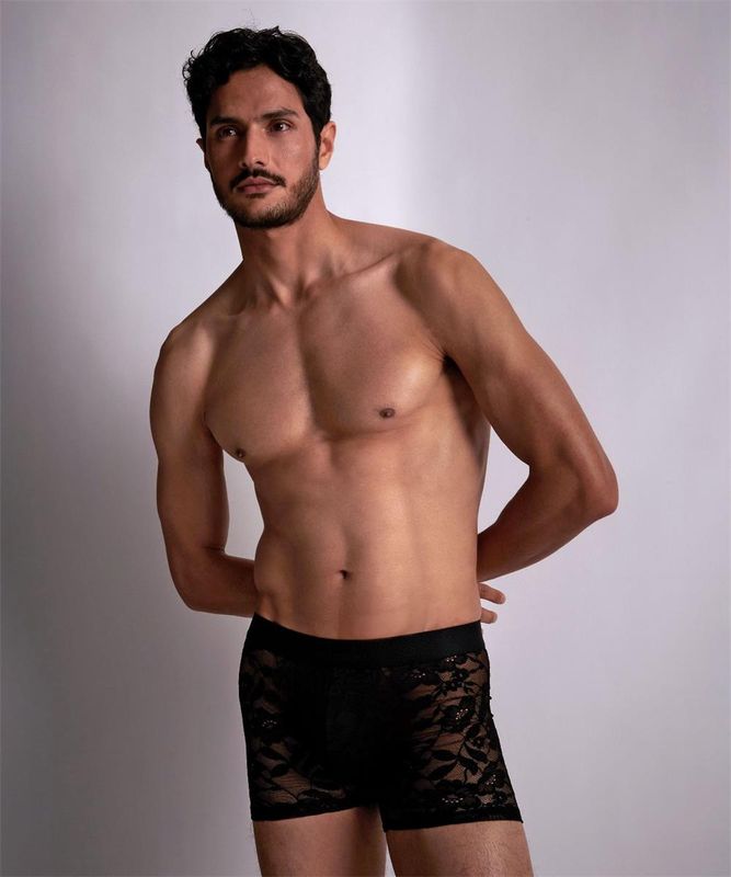 Short Lace XB78S - zwart