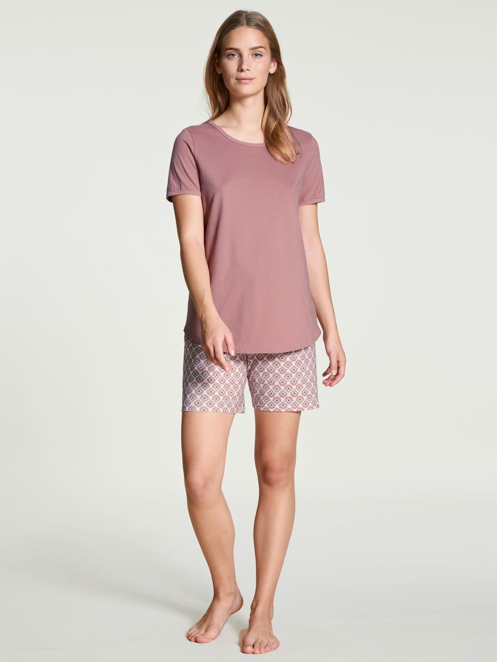 Pyjama korte mouw Lovely Nights 47156 - rose bud