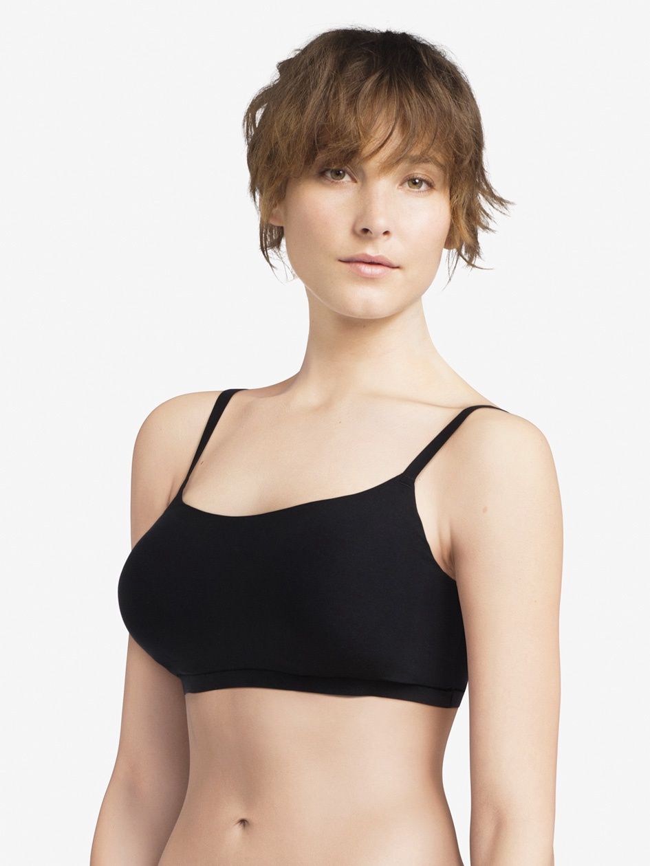 Softstretch Padded Bralette C16A20 - zwart