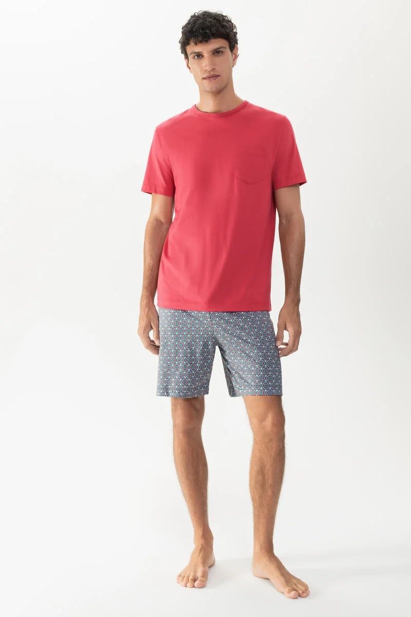 Pyjama Soft Circles 2240029 - red sunset