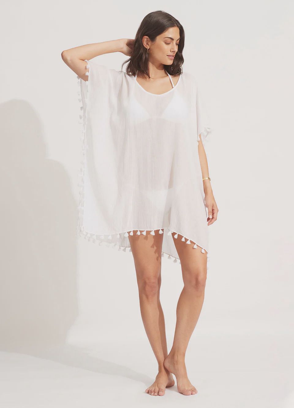 Kaftan Amnesia - wit