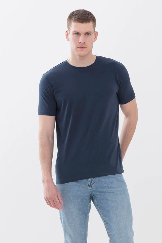 T-shirt ronde hals Relax 36060 - donkerblauw