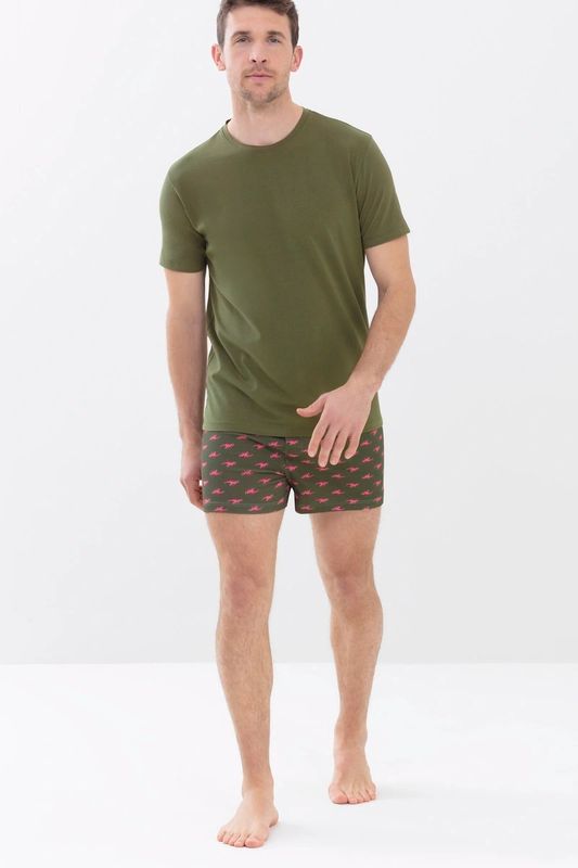 T-shirt ronde hals Relax 36060 - safari green