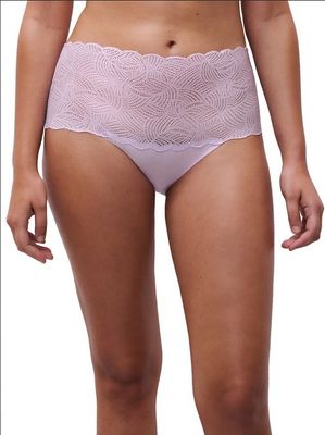 Softstretch Tailleslip met kant C11G80 - lavandin