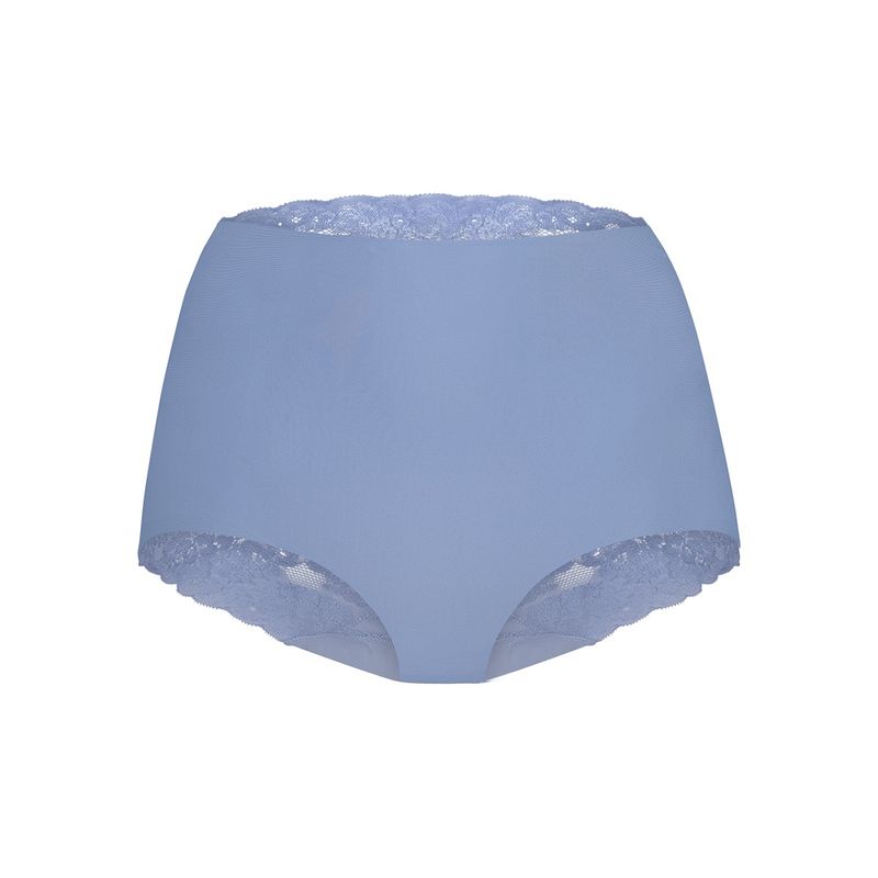 Maxi Secrets met kant 31758 - lavender blue