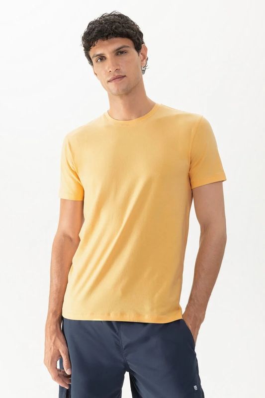 T-shirt ronde hals Relax 36060 - pale sun