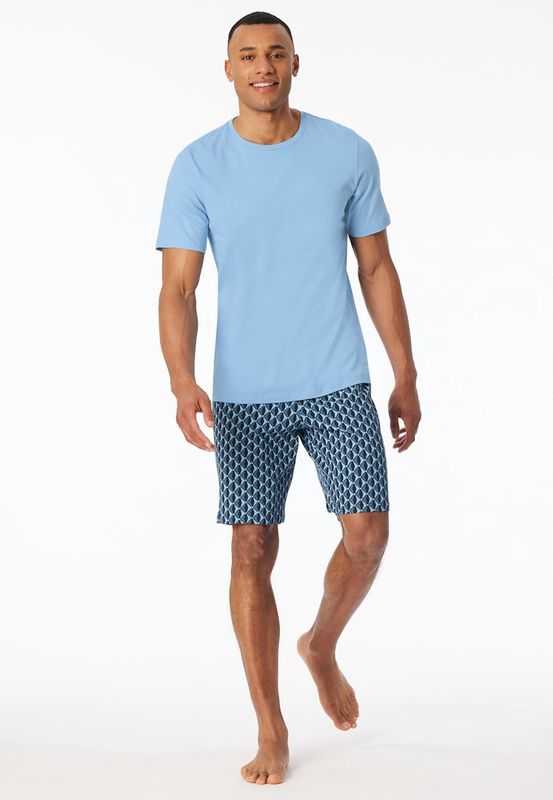 Pyjama korte mouw 181157 - pacific blue