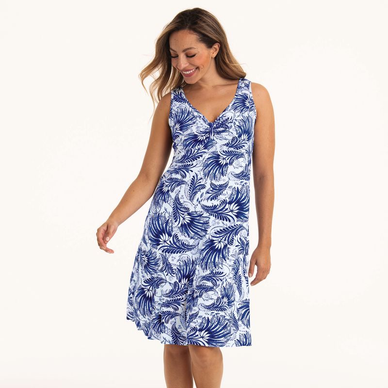 Jurk 8101 - blue royal
