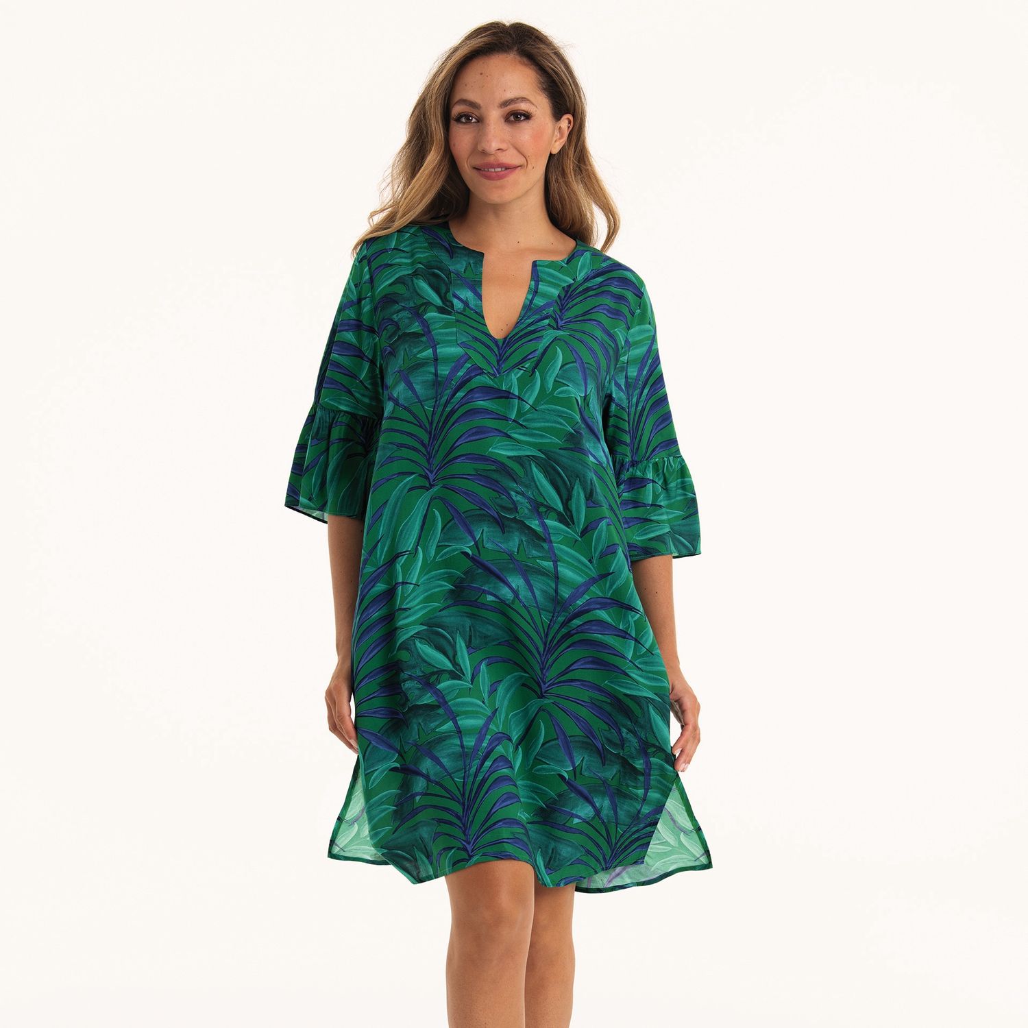 Tuniek 8640 - blauwgroen