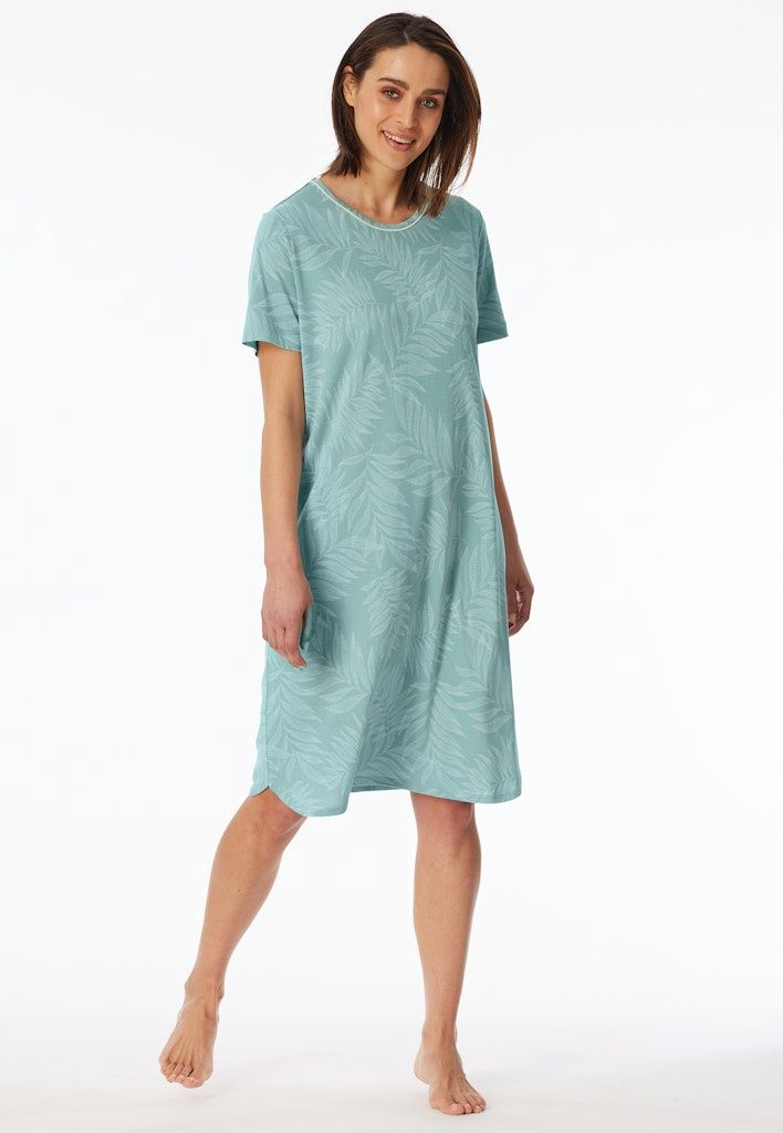 Nachthemd korte mouw 181260 - jade green