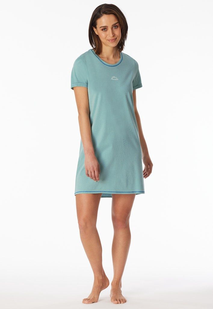 Nachthemd korte mouw 181252 - jade green