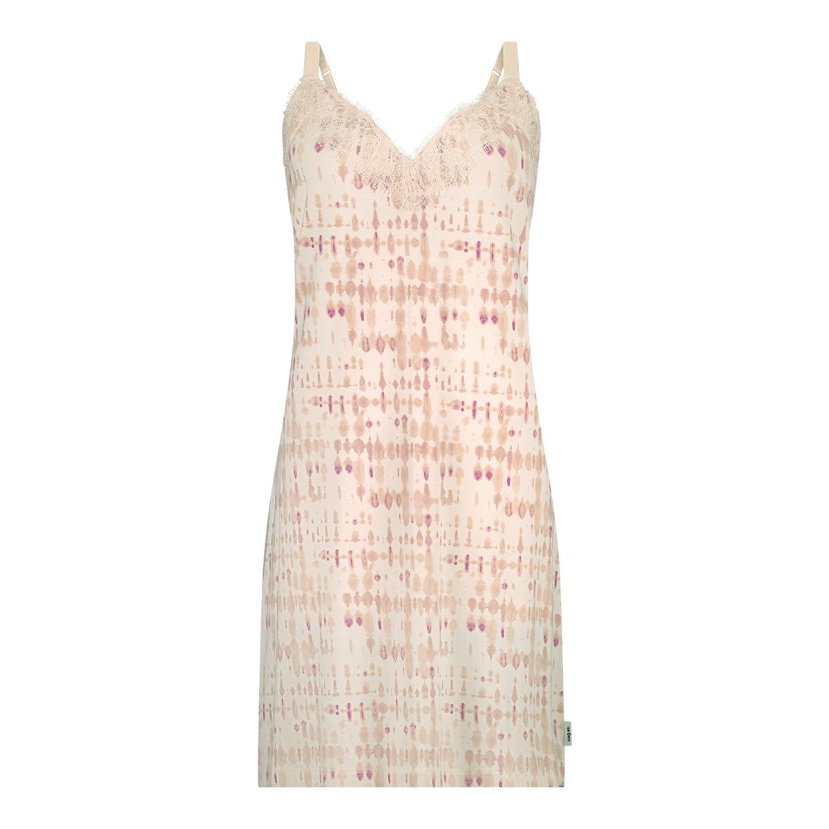 Secrets dress lace 60428- powder blush batik