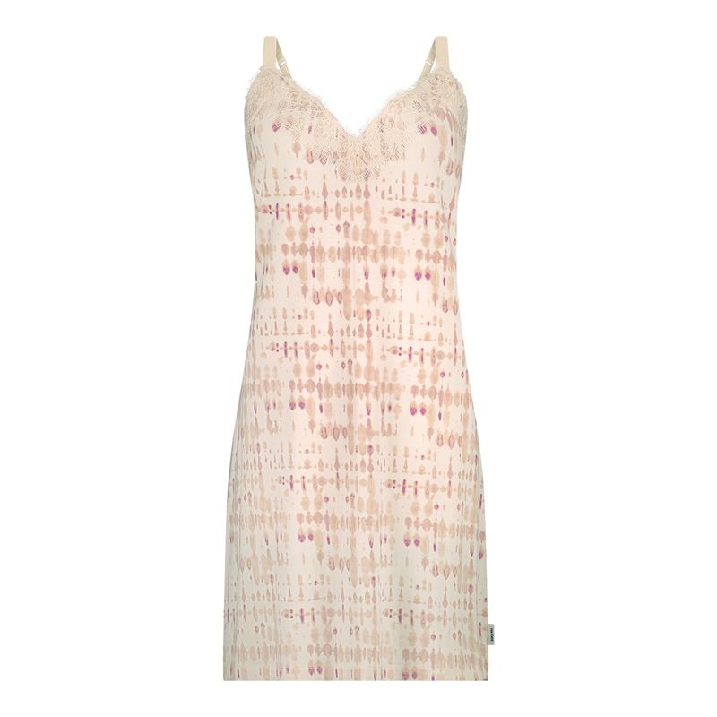 Secrets dress lace 60428- powder blush batik