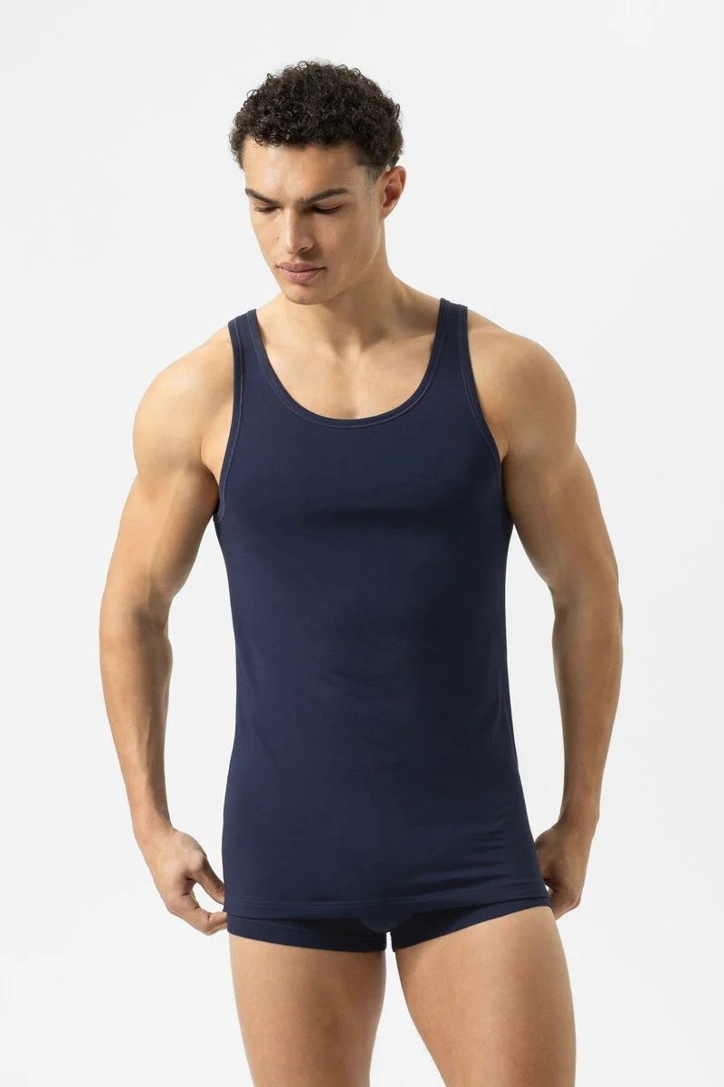 Singlet Dry Cotton 46000 - blauw