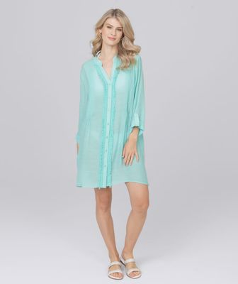 Reeva Beach Dress - aquamarine