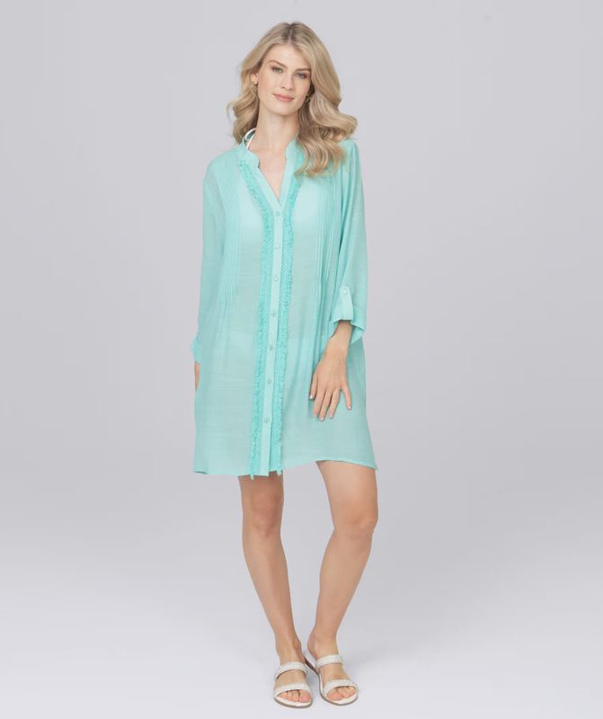 Reeva Beach Dress - aquamarine